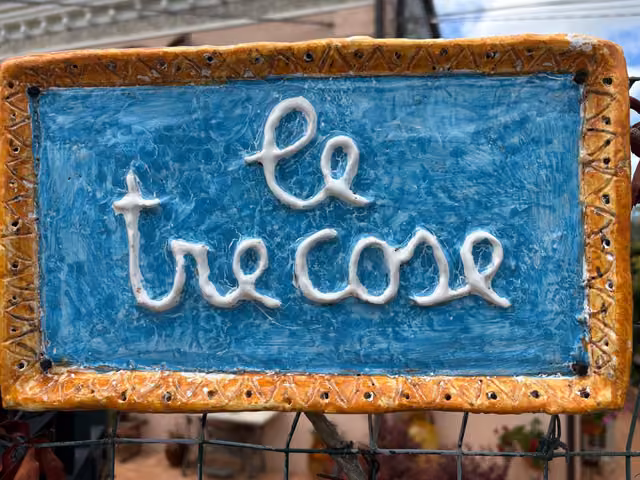 Le Tre Cose a Vasto — la struttura vista dall'esterno